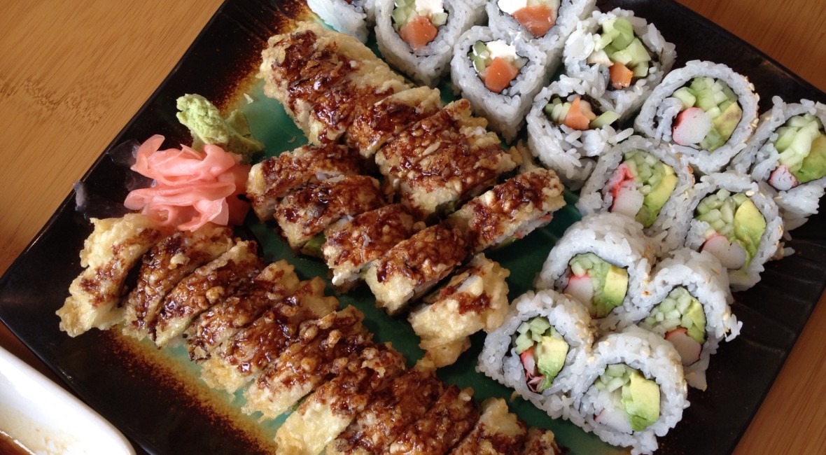 A Momiji Sushi dish. Photo by Nicole Crawford.